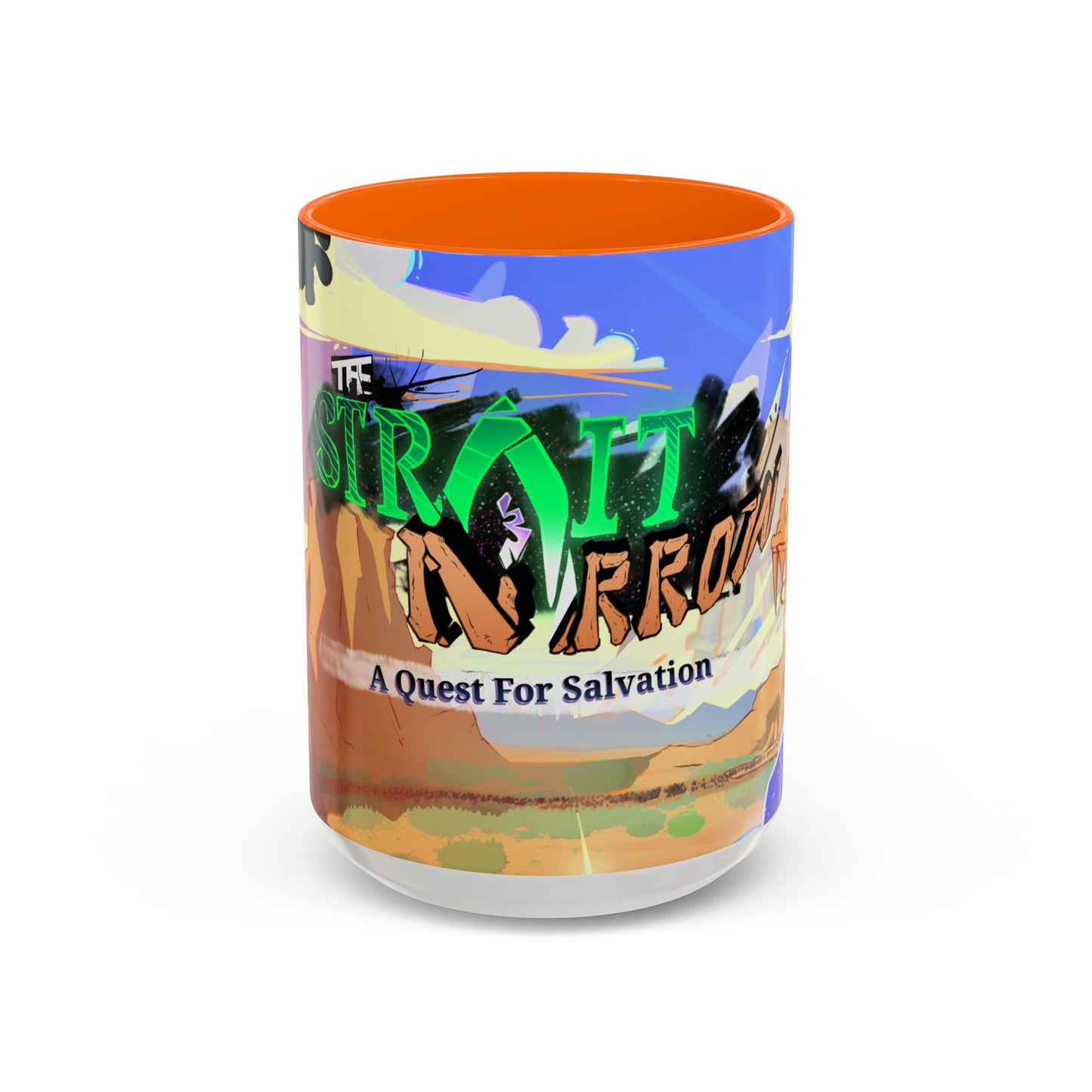 The Strait and Narrow - Accent Coffee Mug (11, 15oz)