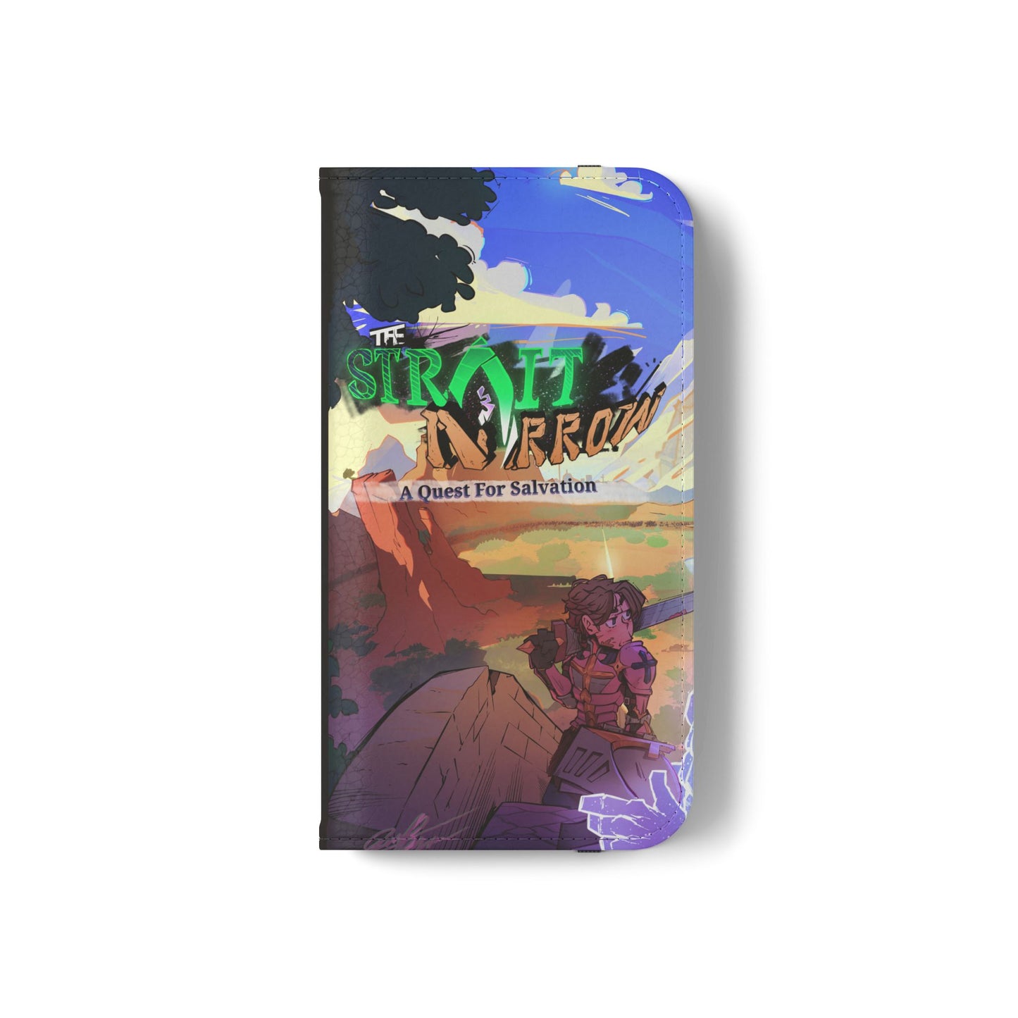 Strait and Narrow | Flip Phone Case