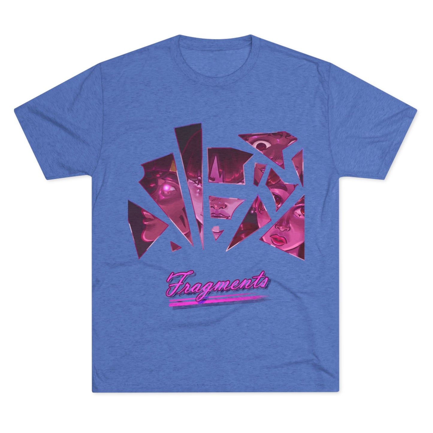 Fragments - Unisex Tri-Blend Crew Tee