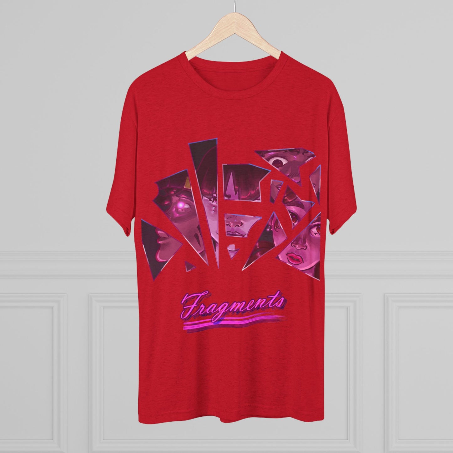 Fragments - Unisex Tri-Blend Crew Tee