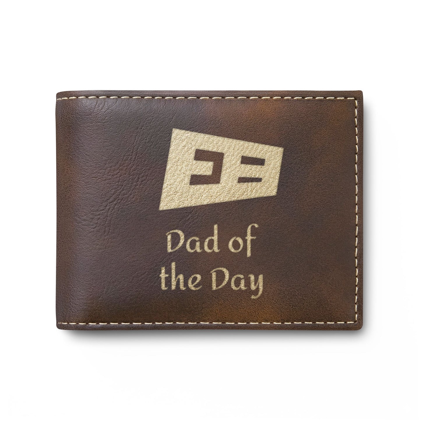 Father's Day Bi-Fold Wallet with Flip — Dad Wallet