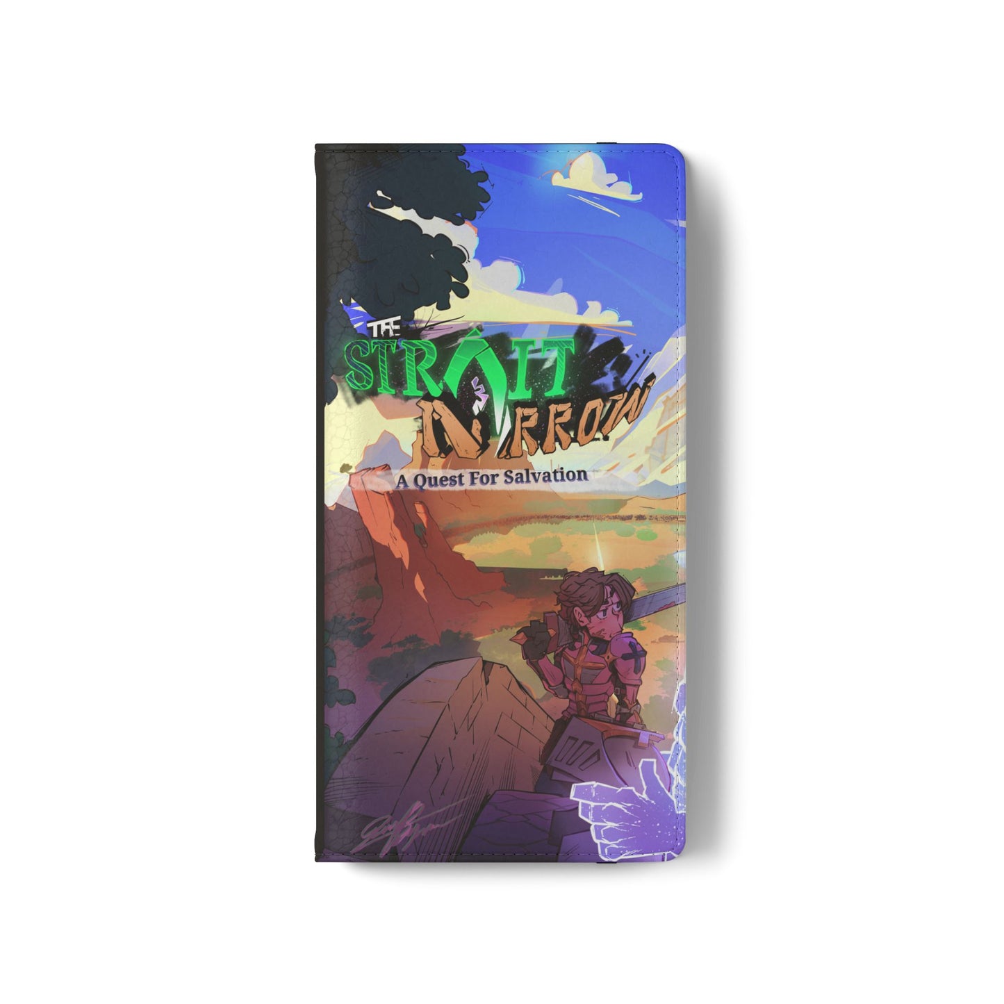 Strait and Narrow | Flip Phone Case