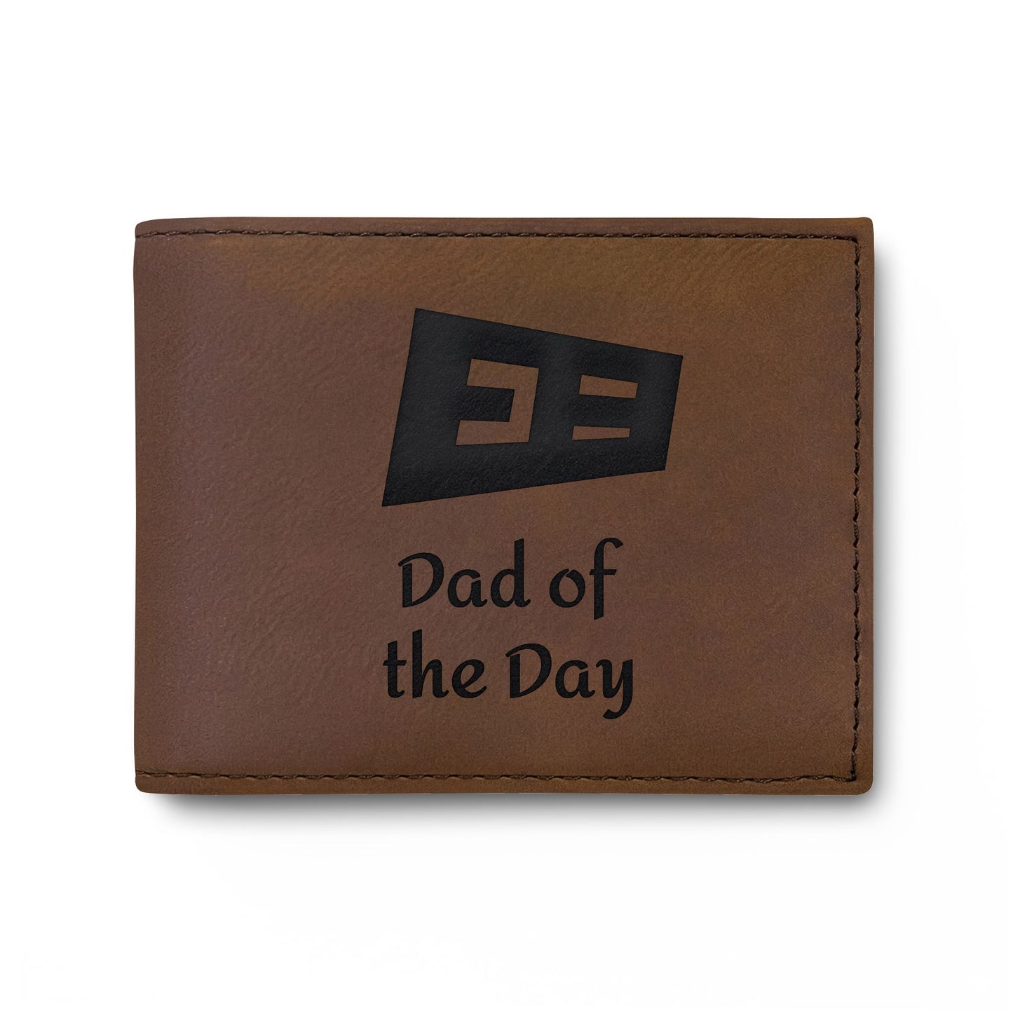 Father's Day Bi-Fold Wallet with Flip — Dad Wallet