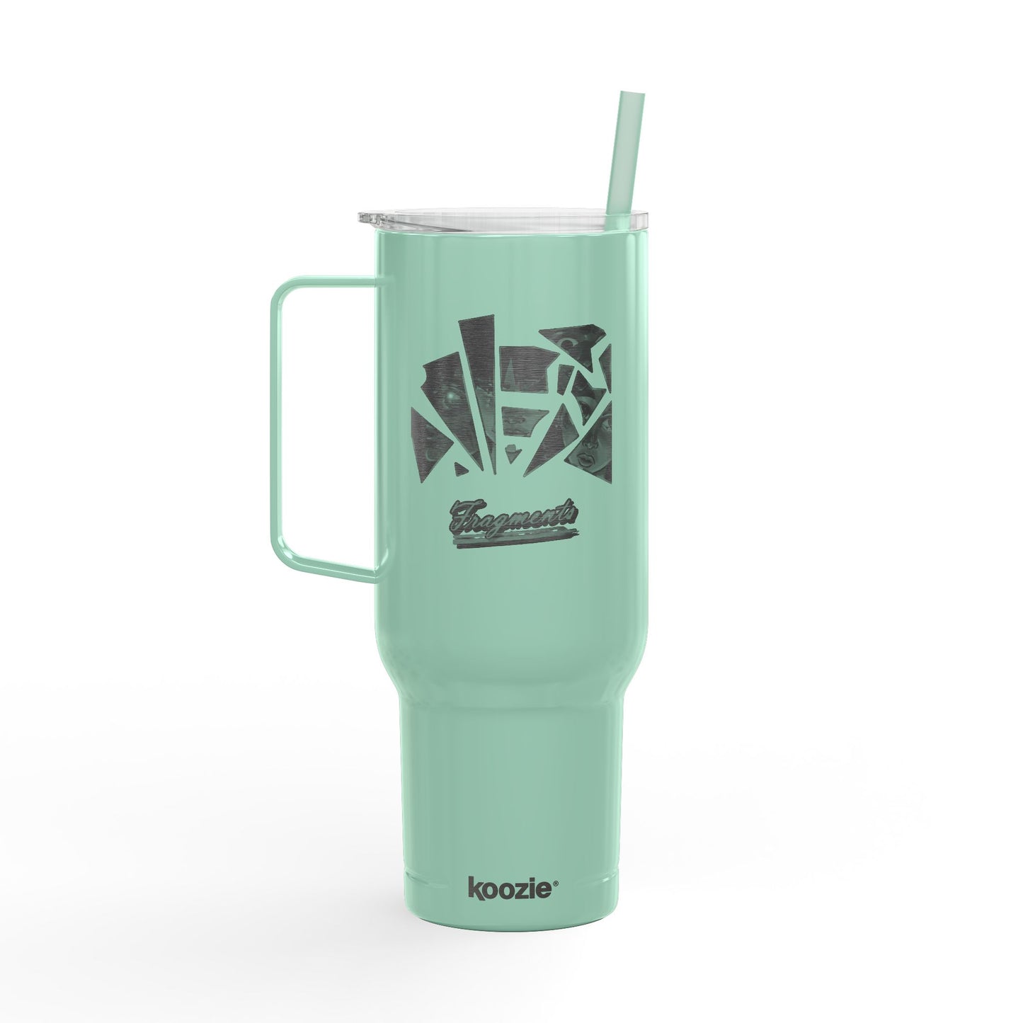 Fragments | Insulated Tumbler with Lid, 40oz (Engraving)