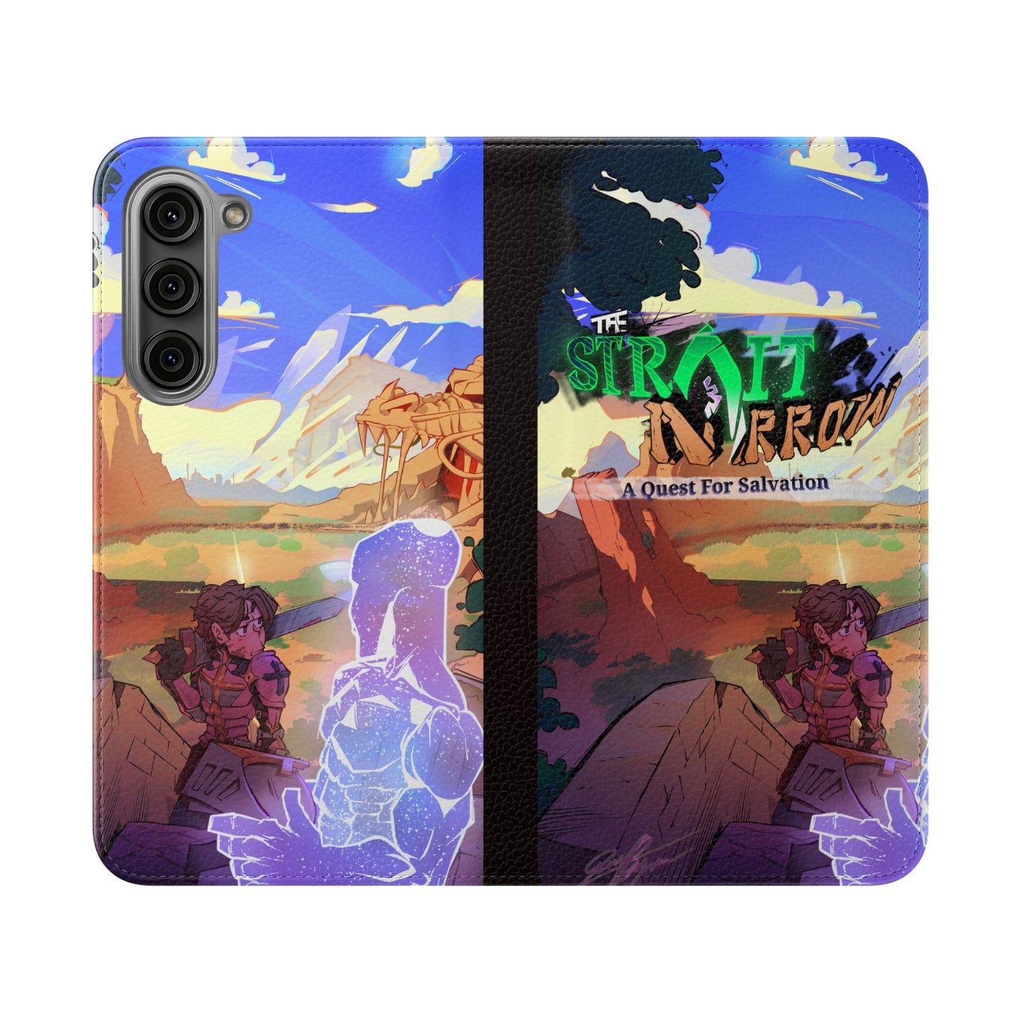 Strait and Narrow | Flip Phone Case